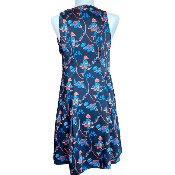 Thakoon Collection floral dress black daisy printed mini dress - Sz 4 - Picture 15 of 16